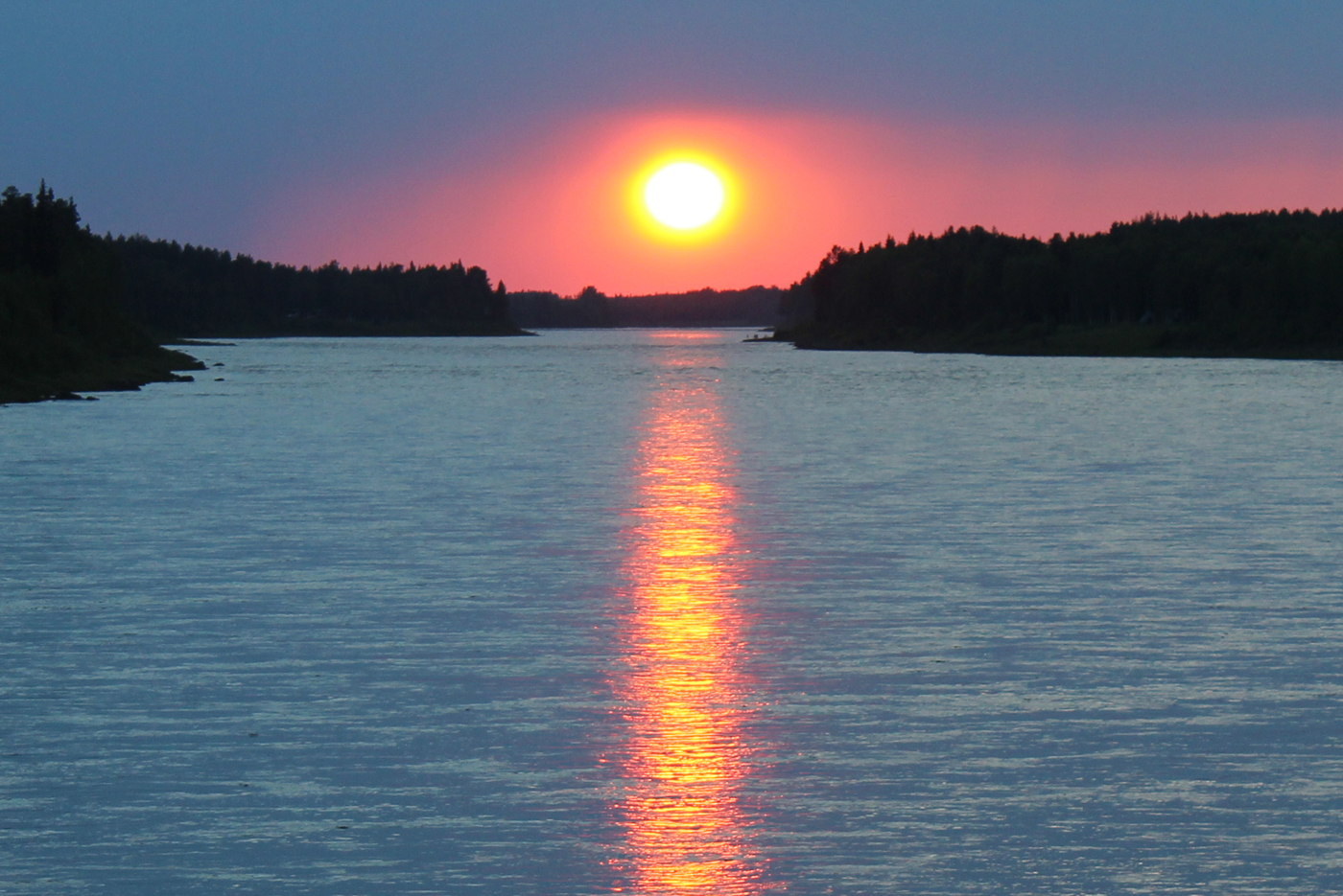 Midnight Sun in the Tornio River Valley in Lapland - Travel Pello ...