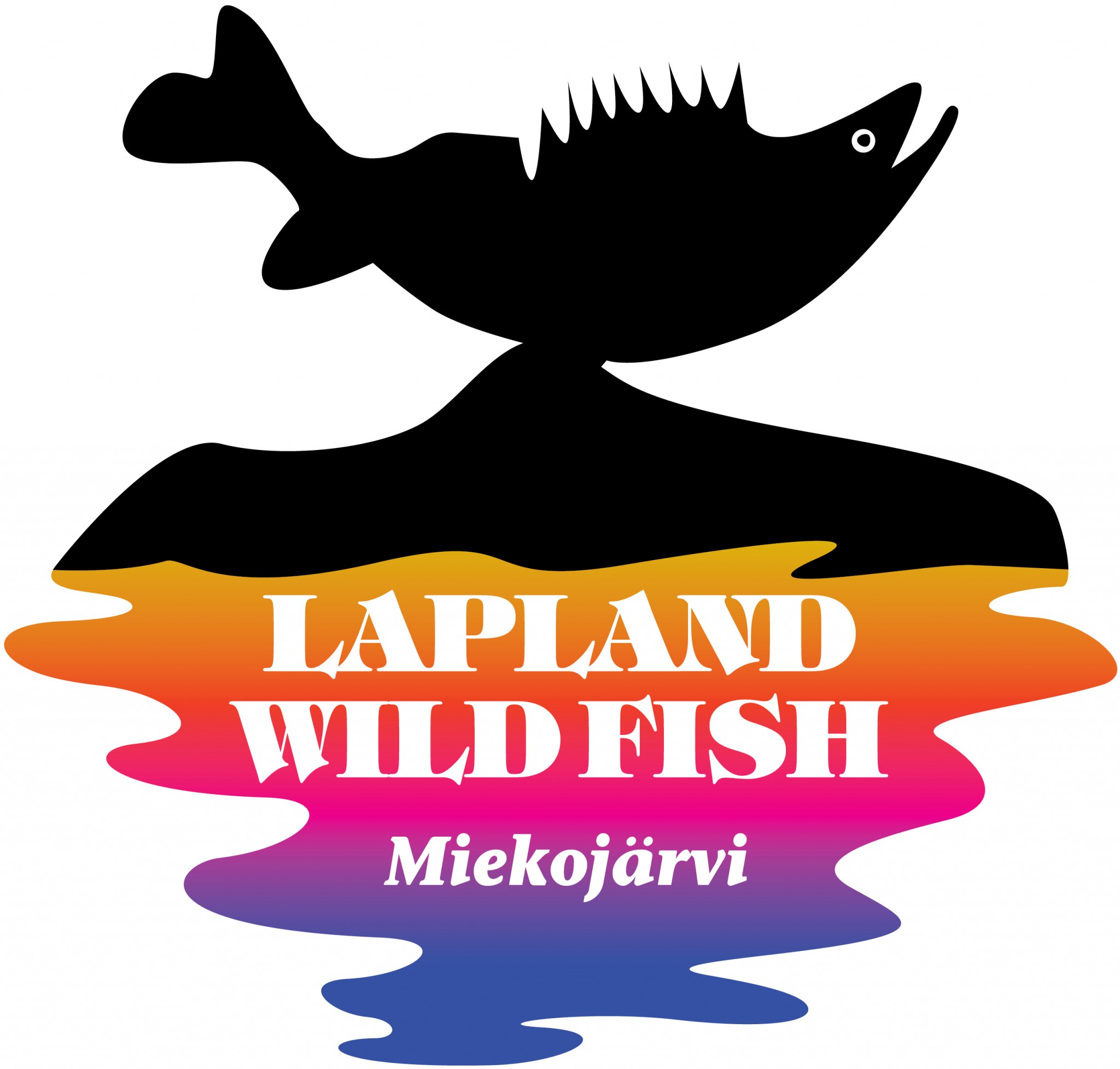 Wild Fish. Wildfish. Fish logo.